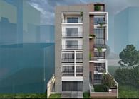 Exterior design with rendering by lumion