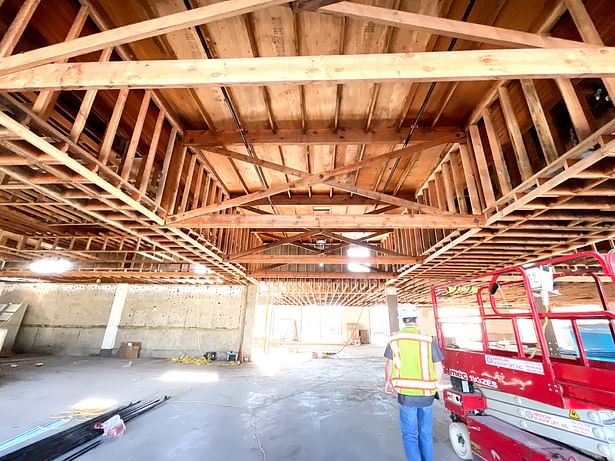 Elks Lodge- Construction- Framing