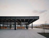 Take a look at the Chipperfield-refurbished Neue Nationalgalerie in Berlin