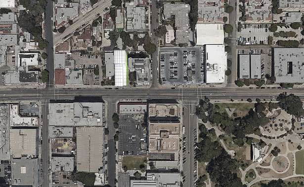 Site Map. Located in close proximity to MacArthur Park, west of Downtown Los Angeles