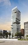 Carlos Zapata Studio designs residential tower in Ecuador featuring a 3-story open-air communal area