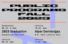 Get Lectured: SCI-Arc, Fall '23