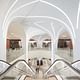 Interior view of a new metro station in Doha designed by UNStudio. All photos courtesy of ©Hufton+Crow.