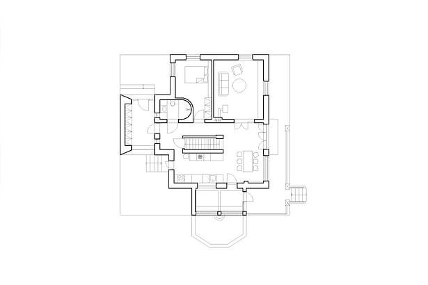 Ground Floor Plan Mjölk architekti