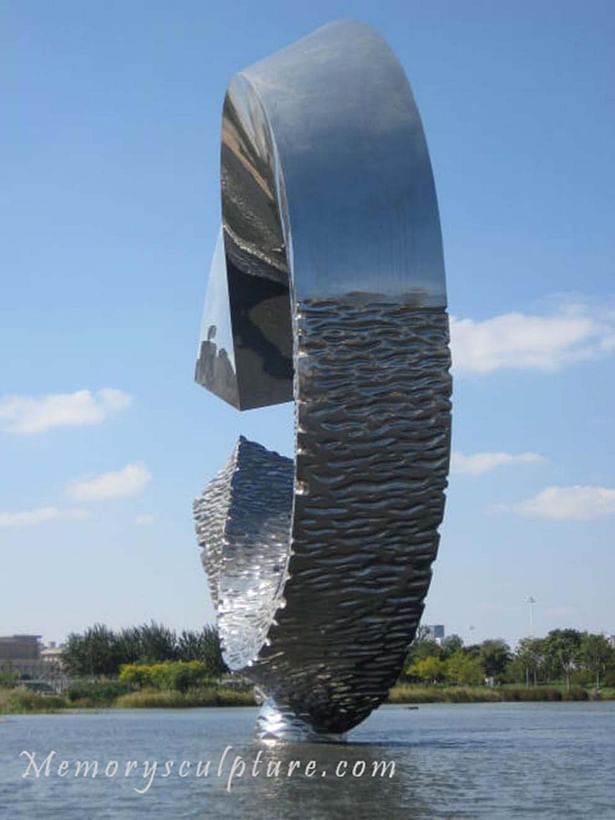 stainless steel sculpture