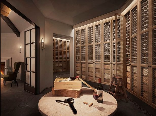 The Wine Cellar tasting room