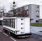 Mobile version of famed Bauhaus building hits the road in celebration of school's centennial