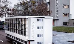 Mobile version of famed Bauhaus building hits the road in celebration of school's centennial