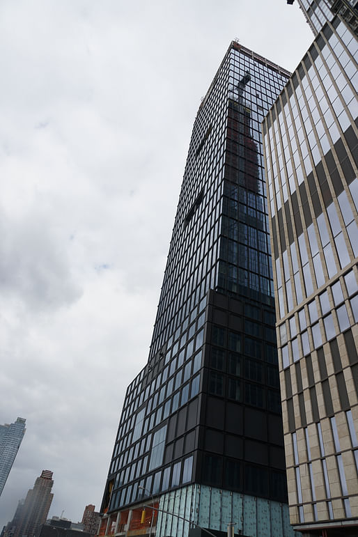 55 Hudson Yards during construction in March 2018. Photo: ACME/<a href="https://www.flickr.com/photos/acme_/26116297637/in/photolist-25rTjor-245XKhK-25rTiVc-25rTjNe-245XL2R-FMNMSe-FMNPYi-FMNMjF-FMNPA4-FMNM5c-FMNRpK-FMNNtz-FMNP8a-FMNNcn-FMNQs4-FMNMyD-FMNQXH-FMNLrP-FMNLEV-FMNNJK/">Flickr</a>