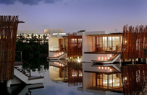 Rosewood Mayakoba, architecture by three