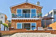 Malibu Architecture in Beachfront Home Utilizes Occam's Razor Principle 