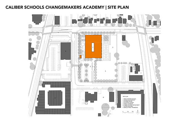 Caliber ChangeMakers Academy - Site Plan