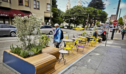 "Parking Day" in San Francisco (Photo courtesy Rebar)