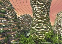 Stefano Boeri envisions Vertical Forest Seeds on Mars in Shanghai Urban Space Art Season 2017