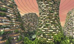 Stefano Boeri envisions Vertical Forest Seeds on Mars in Shanghai Urban Space Art Season 2017
