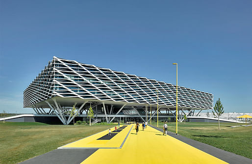 adidas World of Sports Arena by Behnisch Architekten. Photo: David Matthiessen.