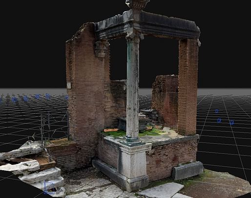 Foro Romano - Vestali's Home _Digital reconstruction