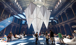 Dive into James Corner's field of ICEBERGS, now at the National Building Museum