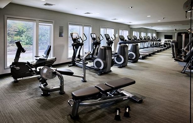 FITNESS CENTER AT THE CLUB