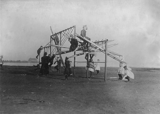 A new exhibition showcases the world-changing vision of early landscape architects. Shown: "The Dumps" Turned into a Playground, Boston, 1909.Image courtesy of Lewis Wickes Hine.