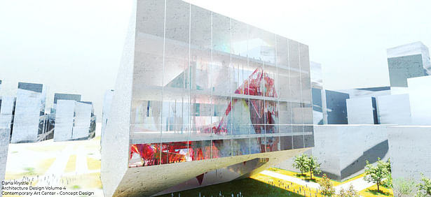 _Exterior View_ Contemporary Art Center_Dana Krystle_ Exterior Perspective _ 2