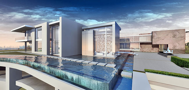 Rendering of the 'largest home built in the U.S. this century.' (Image: McClean Design; via bloomberg.com)