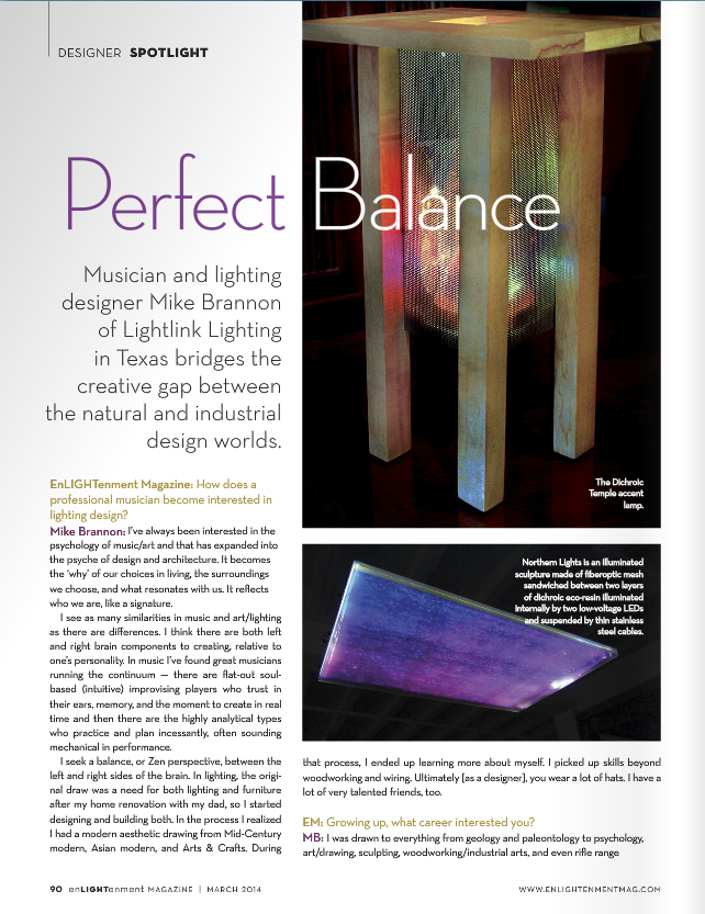 EnLIGHTenment Mag - March 2014