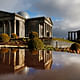 City Observatory reflected in landscaping (Photographer - Murdo MacLeod))