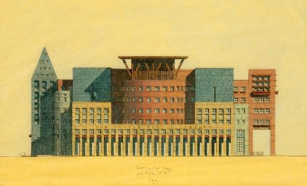Michael Graves drawings acquired by Princeton University Art