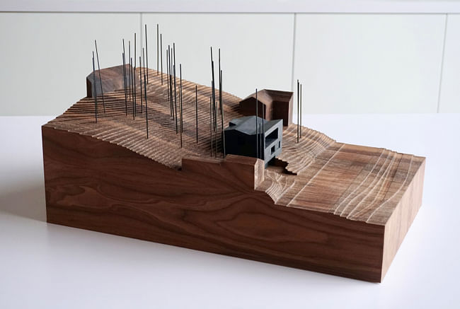Model of SQ Residence. Image courtesy of Laney LA.