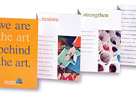 Fine Arts Framing Company Marketing Brochure