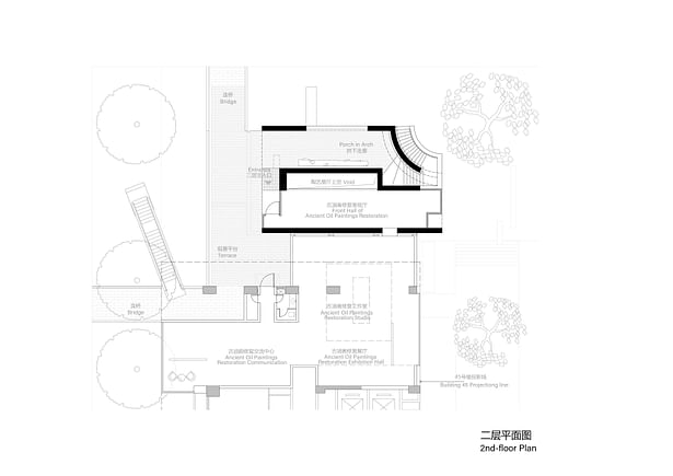 Second floor plan ©Atelier Diameter