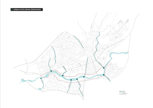 022 – SCHEMES | URBAN RIVER BRANCHES - Image Courtesy of ONZ Architects & MDesign