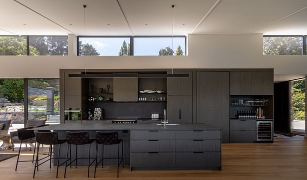 Lake Hayes Home, Queenstown, by Ben Hudson Architects - kitchen joinery