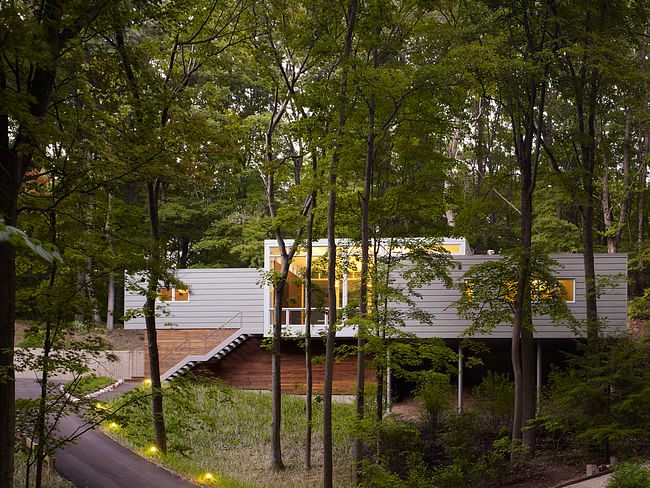 Citation of Merit: Woodland Dune Home (Bridgman, MI). Photo by Steve Hall, Hedrich Blessing 