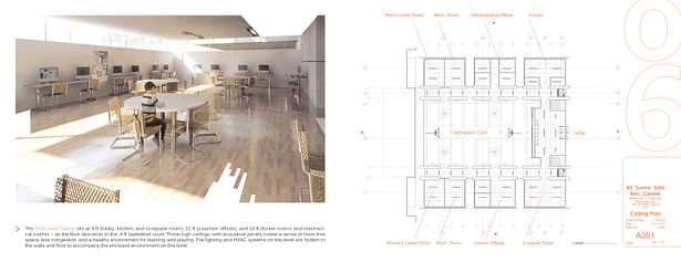 Digital Interactive Room / 1st Level Ceiling Plan