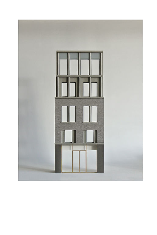 Model: Redchurch Street elevation 