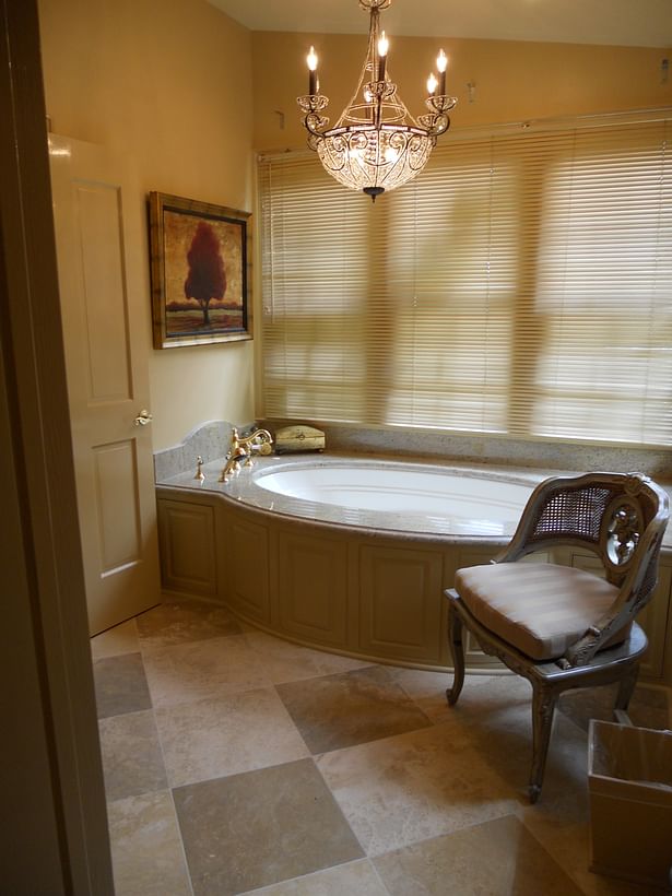 After- Tub area