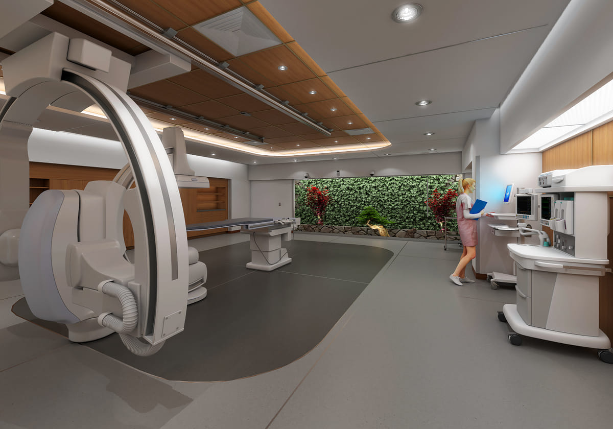 LINAC Treatment Room I Anaheim Medical Center | David Turner Studio ...