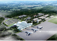 Inheritance and Landmark Yueyang Sanhe airport concept design 