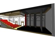 Šentjakob Theatre - hall renovation for office DIA d.o.o.