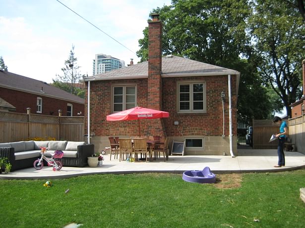 Existing House Back Facade