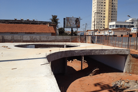 Stadium Square - multipurpose space, work in progress