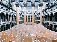 Delve into The BIG Maze at the National Building Museum in Washington D.C.