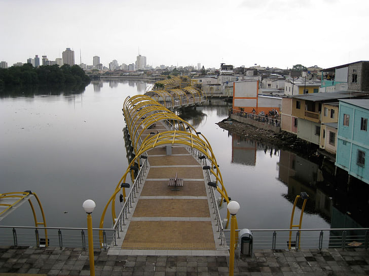 Waterfront and Boardwalk renovation project, 'El Malecón Salado', Guayaquil (Ecuador). The 'Malecón Salado' is part of the larger 'Malecón 2000' beautification scheme for the city.
