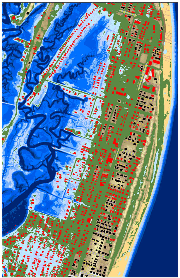 Sea Level Rise and Marsh Creep: +06' sea level rise