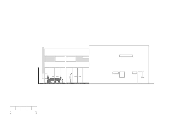 Elevation of house 3