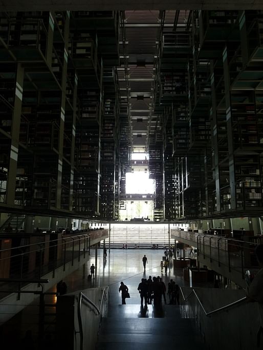 Vasconcelos library completed in 2006 by the architect Alberto Kalach via Alec Perkins