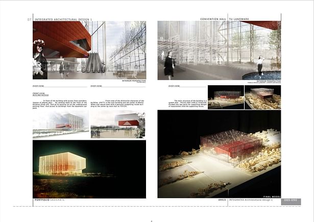 TU Landmark Convention Hall | Sasicha S + Portfolio