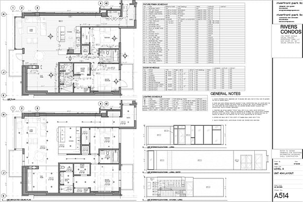 CAD sheet created for unit